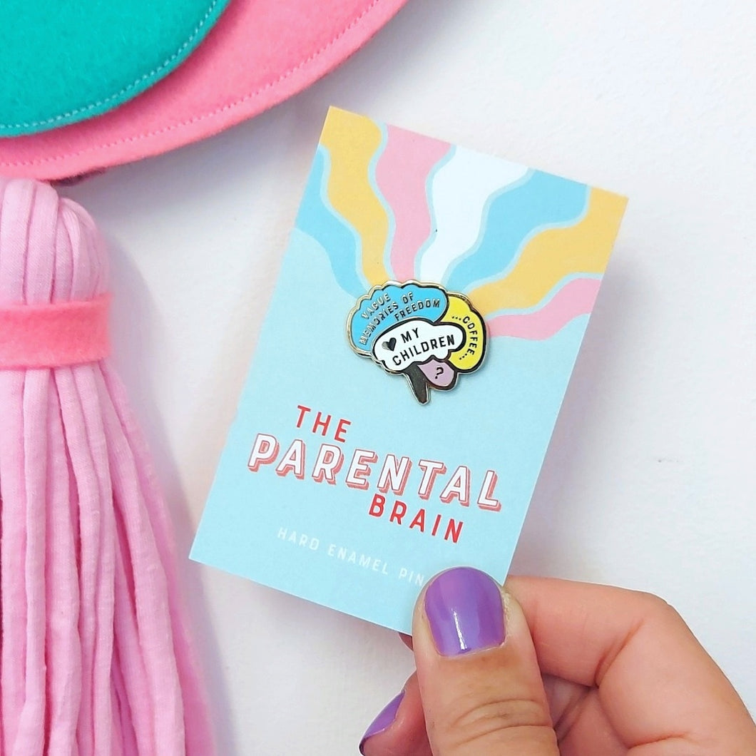 Parental Brain Pin