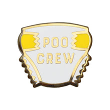 Load image into Gallery viewer, Poo Crew Enamel Pin
