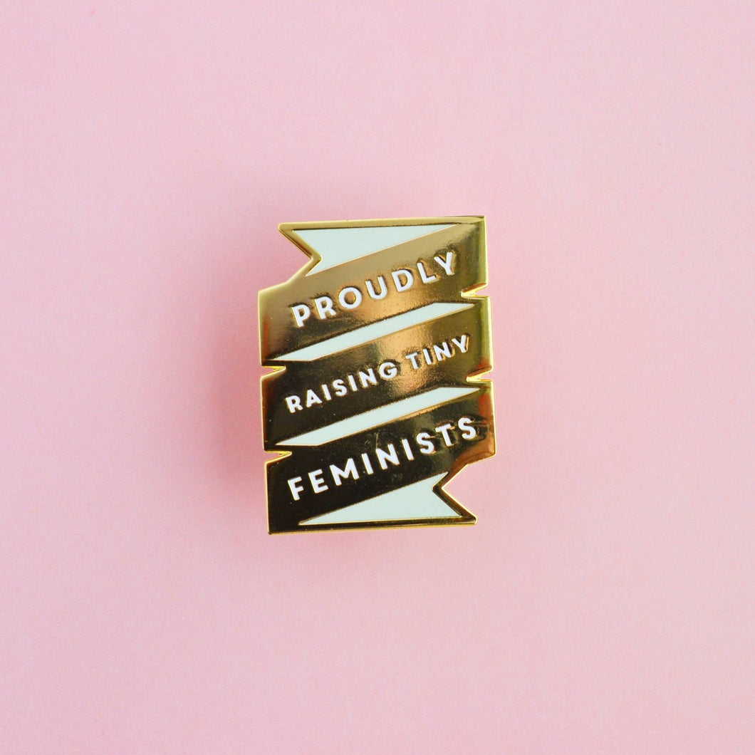 Tiny Feminists Pin