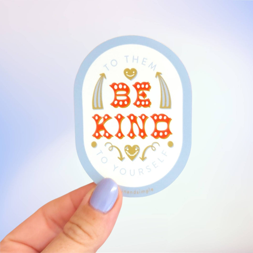 Be Kind Sticker