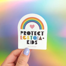 Load image into Gallery viewer, Protect LGBTQIA+ Kids Sticker
