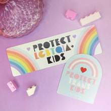 Load image into Gallery viewer, Protect LGBTQIA+ Kids Bumper Sticker
